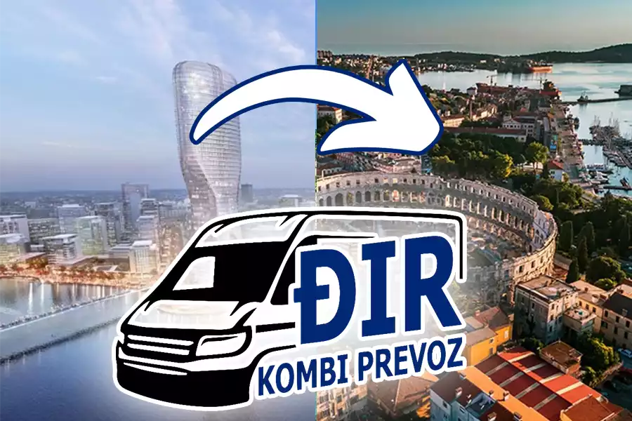 Kombi prevoz Beograd Pula