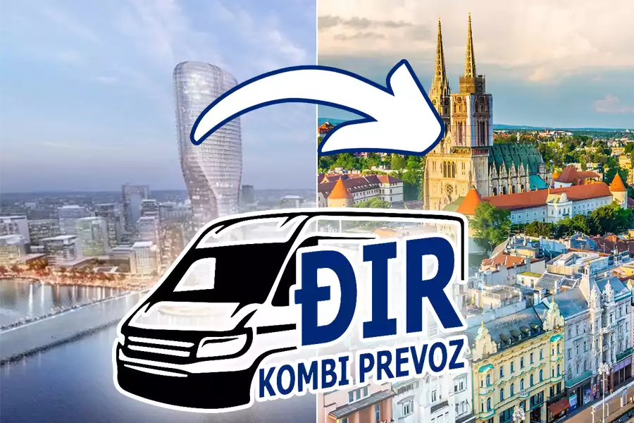 Kombi prevoz Beograd Zagreb