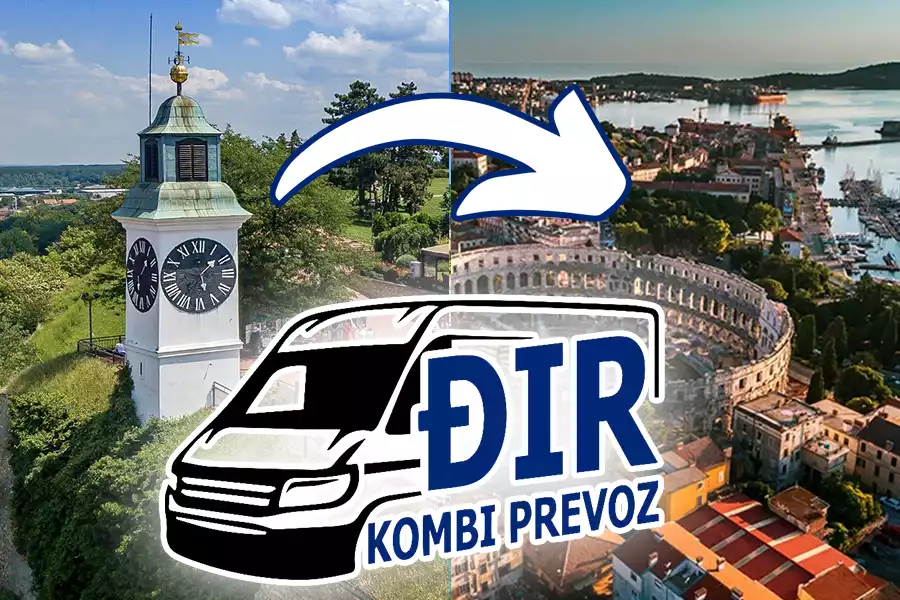 Kombi prevoz Novi Sad Pula