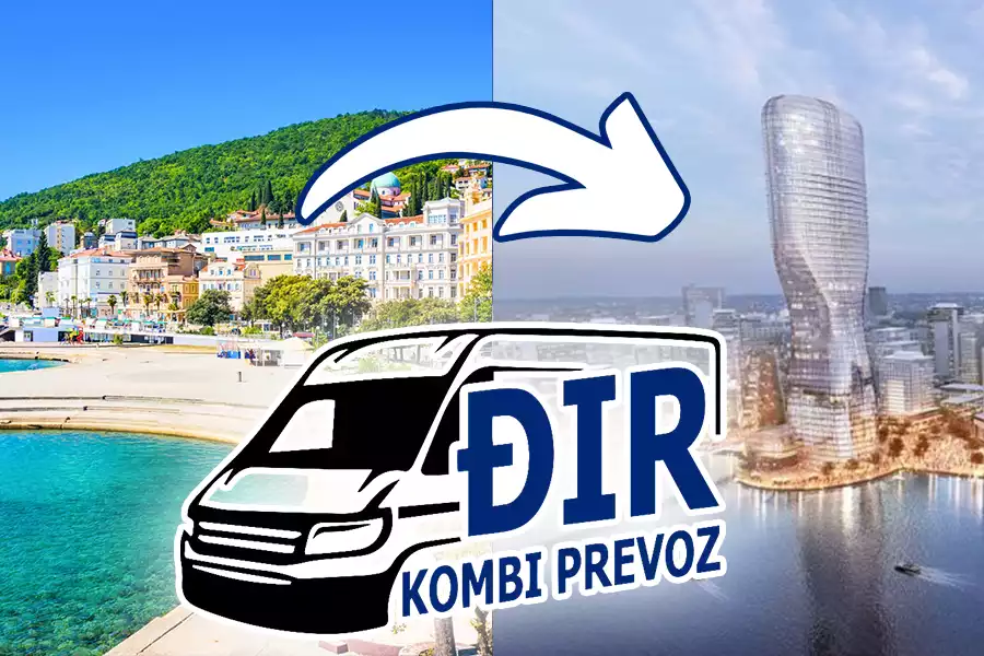 Kombi prevoz Opatija Beograd