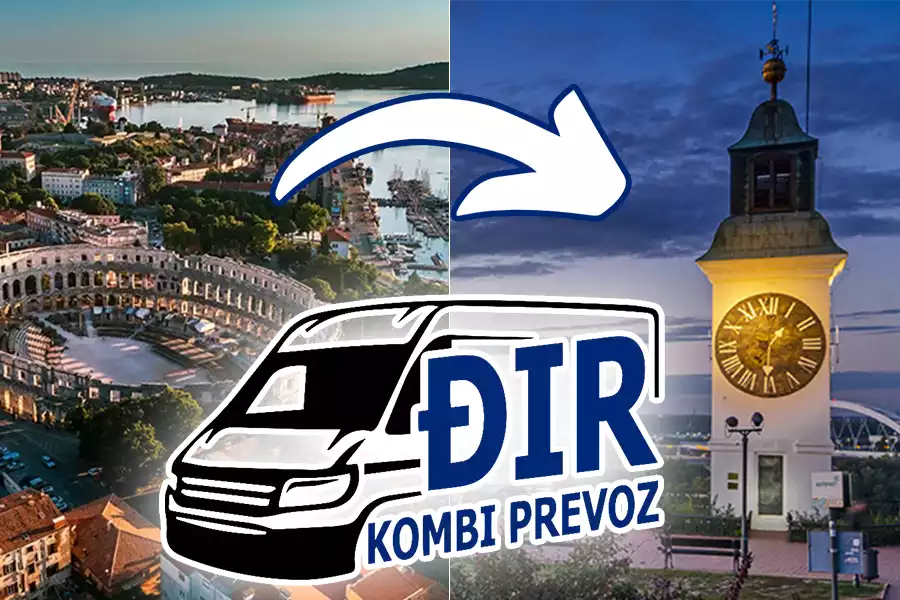 Kombi prevoz Pula Novi Sad