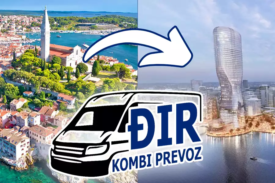 Kombi prevoz Rovinj Beograd