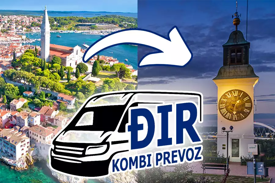 Kombi prevoz Rovinj Novi Sad