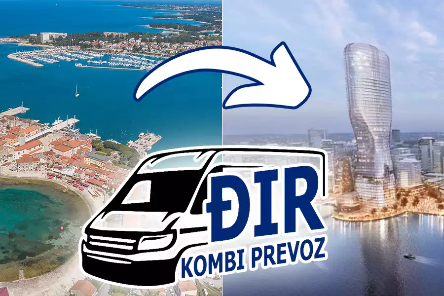 Kombi prevoz Umag Beograd